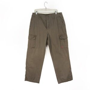 Vintage Y2K Tony Hawk Skateboarding Khaki Green Chino Pants